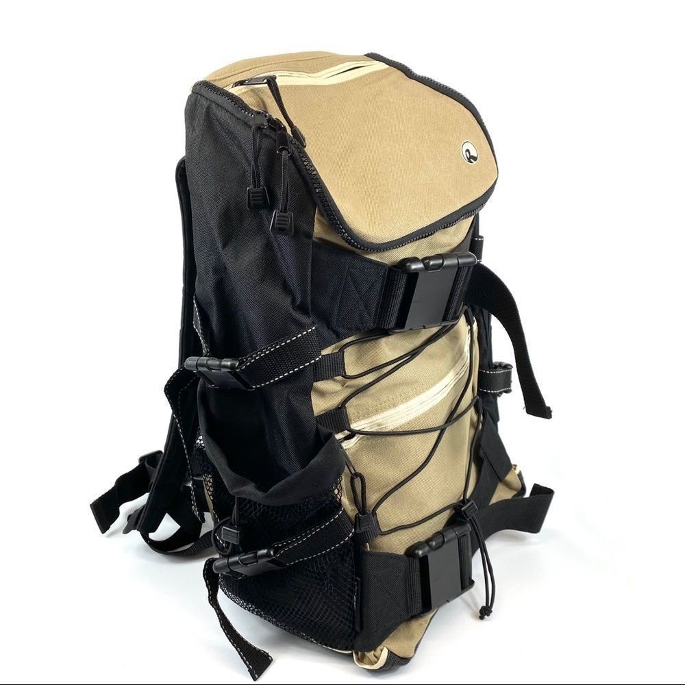 Ripzone Top Loading Lg Backpack - tan & black NWOT - Picture 14 of 14